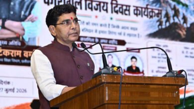 कारगिल विजय दिवस: उच्च शिक्षा मंत्री टंक राम वर्मा बोले- वीरों का बलिदान देश को सदैव प्रेरित करता रहेगा 2 27A 199
