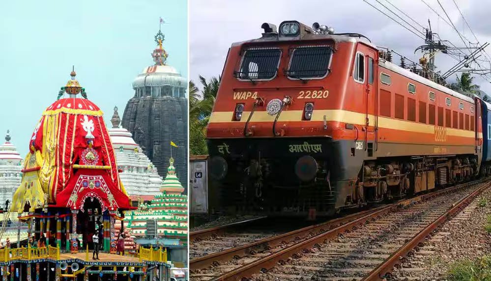 रथ यात्रा में उमड़ने वाली भीड़ के लिए रेलवे तैयार, भगवान जगन्नाथ के दर्शन को चलेंगी 300 विशेष ट्रेनें 1 6A 208