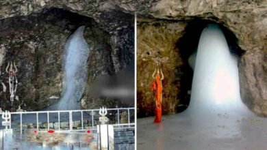 Amarnath Yatra Update: 5 दिन में अंतर्ध्यान हुए बाबा बर्फानी, जानें क्या है वजह और देखें पूरी तस्वीर 2 7A 133