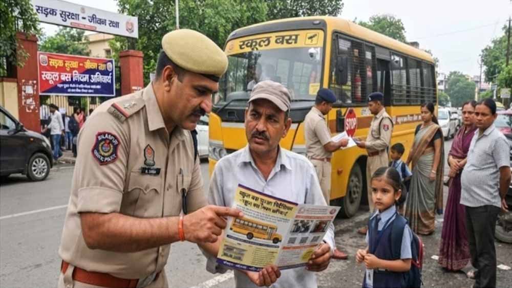 बिलासपुर RTO की सख्त जांच, 36 स्कूल बसें अनफिट मिलने पर मचा हड़कंप 1 Chhattisgarh News 02 3 10