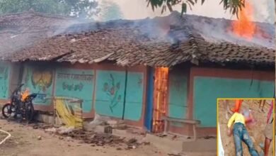 हेडमास्टर की हत्या से उबाल में गांव, आरोपियों के घर जलाए गए, CG में हालात तनावपूर्ण 2 Chhattisgarh News 04 1 15