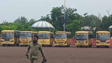 रायपुर में स्कूल बसों की सुरक्षा जांच तेज, 200 वाहनों और चालकों की हो रही पड़ताल 6 Chhattisgarh News 04 2 14