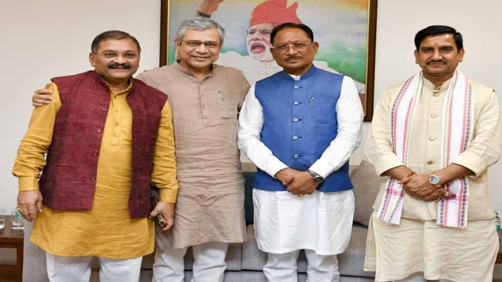 CG Railway News: रेल परियोजनाएं बढ़ाने का आश्वासन, CM विष्णुदेव साय बोले- आधुनिक रेल संपर्क से तेज होगा विकास 1 Chhattisgarh News 05 2 24