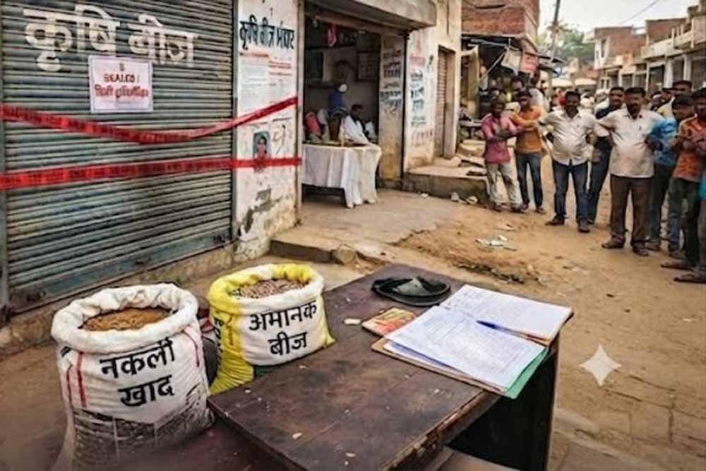 किसानों से धोखाधड़ी पर सरकार सख्त, छत्तीसगढ़ में 28 दुकानों पर कार्रवाई, 33 को नोटिस जारी 1 Chhattisgarh News 06 2 4