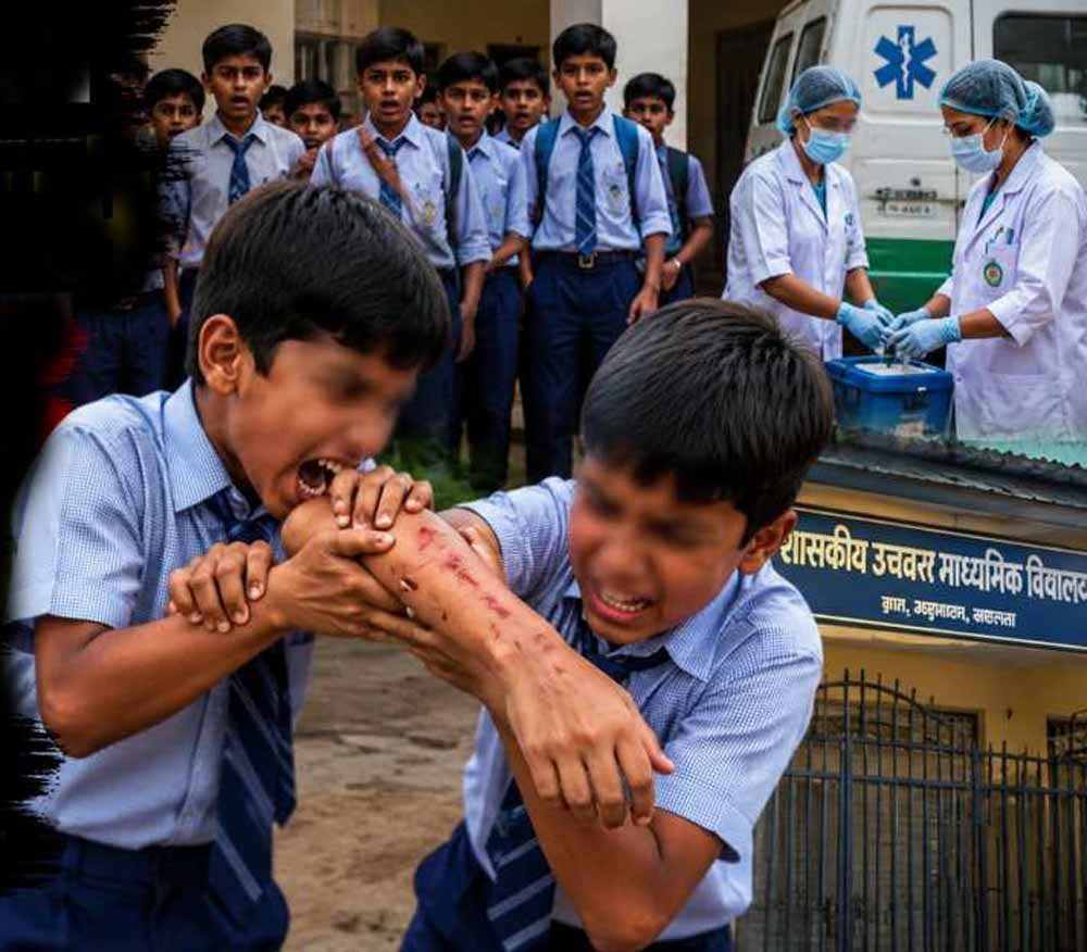 CG News: स्कूल में छात्र के काटने से 12 बच्चे प्रभावित, स्वास्थ्य विभाग ने शुरू की जांच 1 Chhattisgarh News 10 2 7
