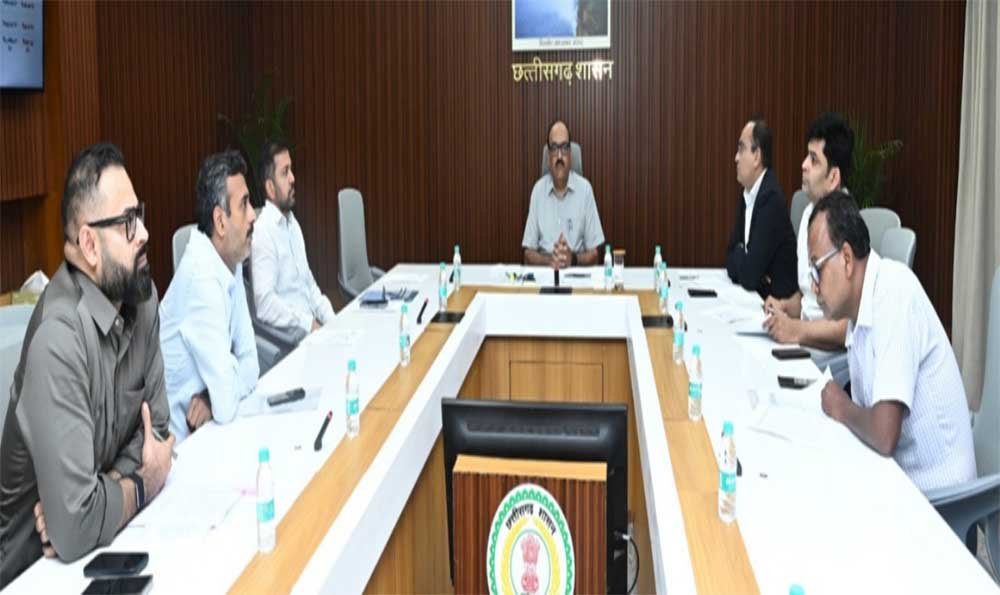 औद्योगिक विकास की दिशा में बड़ा कदम, छत्तीसगढ़ में बनेंगे 4 नए औद्योगिक पार्क 1 Meeeting 2