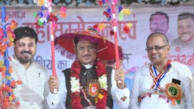 रायपुर में झेरिया यादव समाज के सामाजिक भवन के लिए 15 लाख रुपये की घोषणा 1 Sahe 03 7