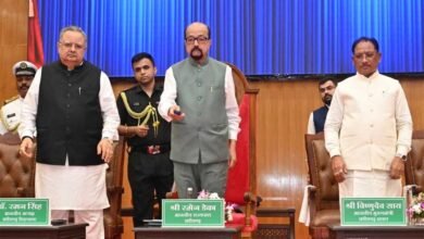 छत्तीसगढ़ विधानसभा ने स्थापित की उत्कृष्ट संसदीय परंपराएं, लोकतांत्रिक मूल्यों को किया सशक्त - विधानसभा अध्यक्ष डॉ. रमन सिंह 6 Theka 03 1