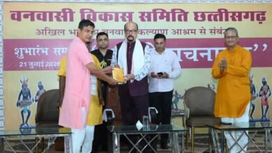 जनजातीय बालिकाओं के सर्वांगीण विकास का सशक्त माध्यम बनेगा शबरी वाचनालय - डेका 2 Wanwasi 01