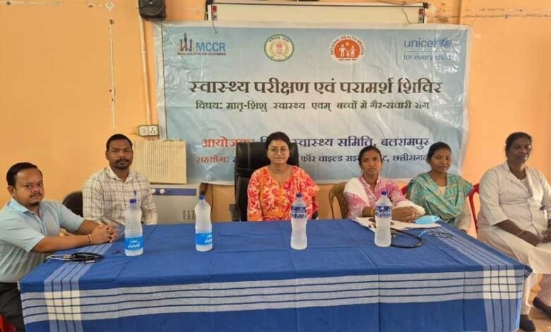 बच्चों में गैर-संचारी रोगों की समय पर पहचान के लिए विशेष अभियान 200 से अधिक बच्चों की स्वास्थ्य जांच 1 sWATH 01