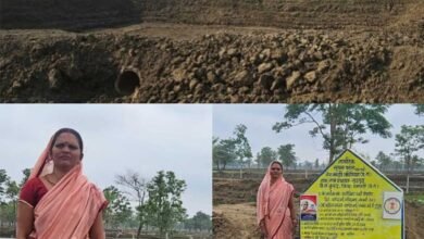 बारिश से लबालब हुए नवा तरिया और आजीविका डबरियां, जल संरक्षण अभियान को मिली रफ्तार 4 tALAB 01