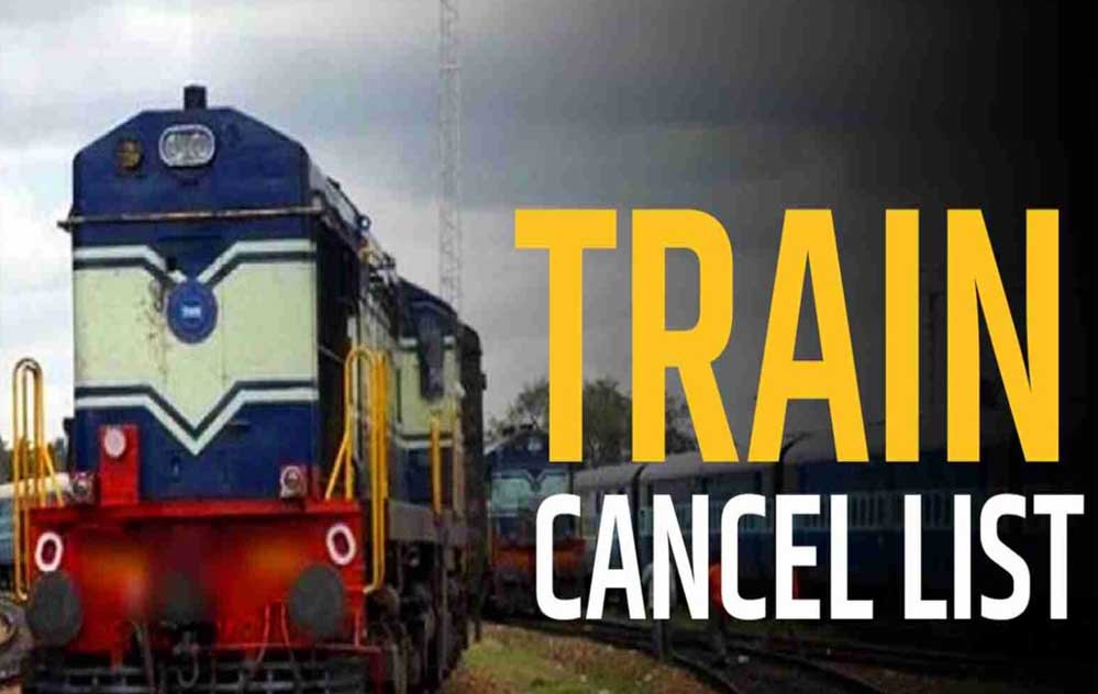 Train Cancelled: बिलासपुर जोन की 5 ट्रेनें अलग-अलग तारीखों पर रहेंगी रद्द, हजारों यात्रियों पर पड़ेगा असर 1 train cancel2 5