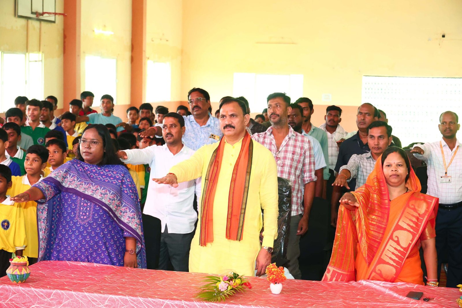 मनेंद्रगढ़ में नशामुक्ति अभियान की शुरुआत, मंत्री जायसवाल ने ली शपथ 1 142 scaled
