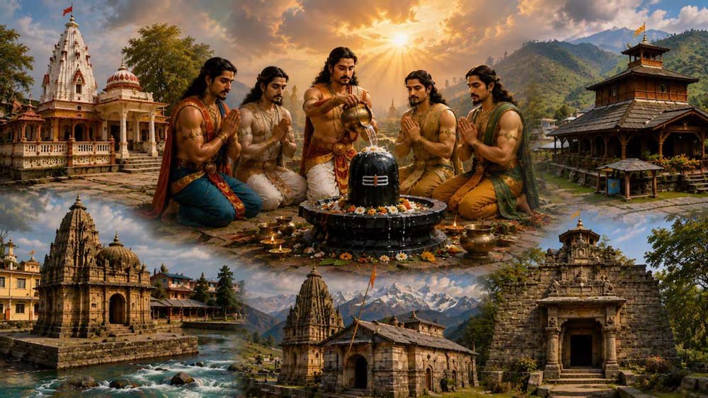 सावन के आखिरी सोमवार पर जानें पांडवों से जुड़े इन 5 प्राचीन शिवधामों की मान्यताएं 1 22 27