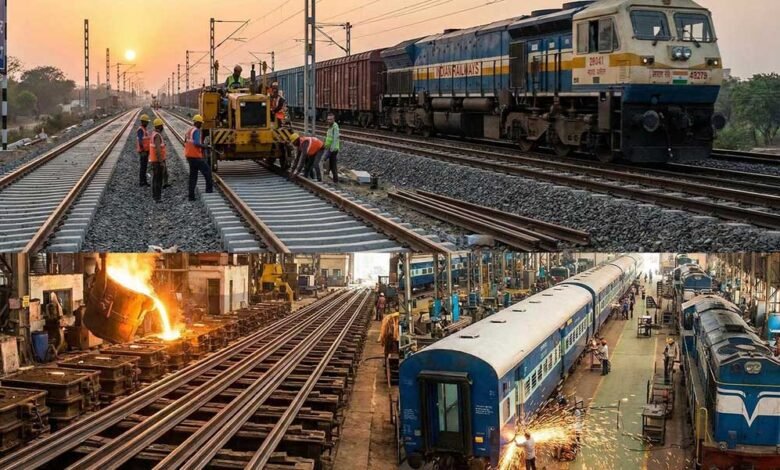 रेल यात्रियों के लिए बड़ी खुशखबरी! 7 व्यस्त रूटों पर 4-लेन ट्रैक से सफर होगा आसान और तेज 8 29A 200
