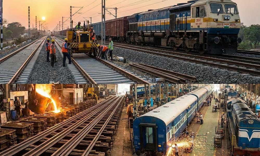 रेल यात्रियों के लिए बड़ी खुशखबरी! 7 व्यस्त रूटों पर 4-लेन ट्रैक से सफर होगा आसान और तेज 1 29A 200