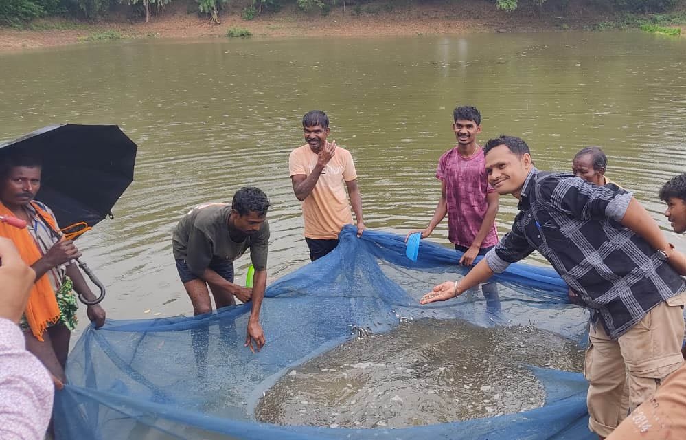मछली बीज उत्पादन से किसान रयतु राम ने लिखी सफलता की नई कहानी 1 4A 242
