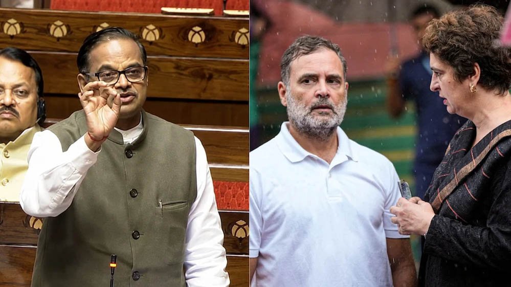 संसद में सियासी संग्राम, राज्यसभा में BJP सांसदों के विवादित नारों से विपक्ष ने जताया कड़ा विरोध 1 6A 201