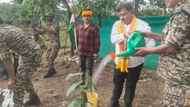बस्तर में नक्सलवाद समाप्ति के बाद जन मन के भय और भ्रम को दूर करने के लिए 3 दिन की तिरंगा यात्रा पर निकले उपमुख्यमंत्री विजय शर्मा 3 Baster 02 3