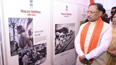 संचालनालय पुरातत्व से अंबेडकर चौक तक मौन जुलूस में शामिल होकर विभाजन का दंश झेलने वाले परिवारों के प्रति व्यक्त की संवेदना 2 Bhibhajan 03