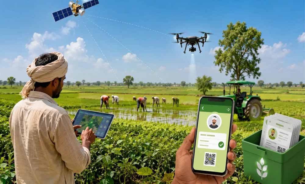 कृषि क्षेत्र में डिजिटल क्रांति की तैयारी, CG में खेतों का बनेगा डिजिटल रिकॉर्ड 1 Chhattisgarh News 02 1 25