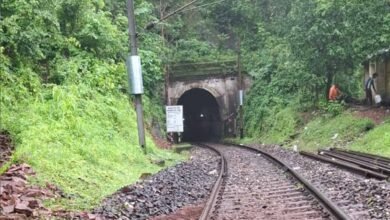 बस्तर में बारिश का असर, रेल लाइन पर भूस्खलन के डर से धीमी रफ्तार से दौड़ेंगी ट्रेनें 3 Chhattisgarh News 10 3