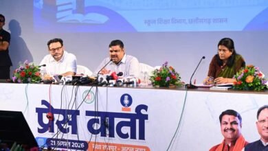 स्कूल शिक्षा विभाग की उपलब्धियों पर मंत्री गजेंद्र यादव ने की प्रेस कॉन्फ्रेंस, दो वर्षों के कार्यों का रखा लेखा-जोखा 2 Prsss 03
