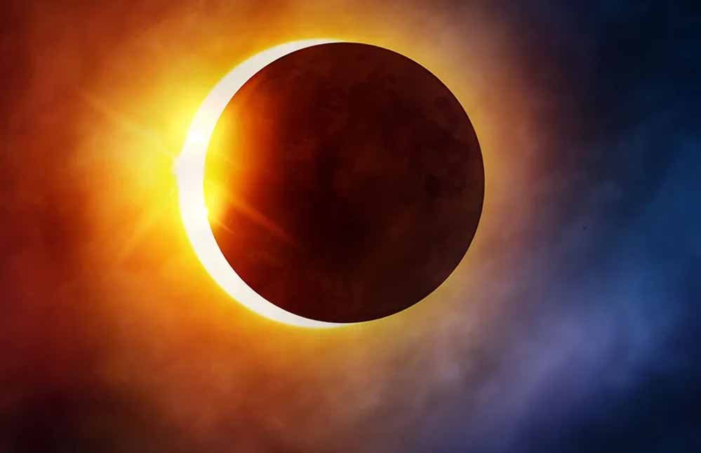 आज आसमान में दिखेगा दुर्लभ खगोलीय नजारा, साल के आखिरी सूर्य ग्रहण की ये है खासियत 1 solar eclipse 96 1