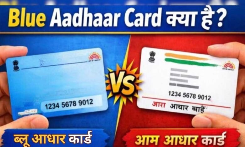 5 और 15 साल की उम्र में जरूरी है आधार अपडेट! जानें नीले बाल आधार और सफेद आधार के नियम 9 30 A 159