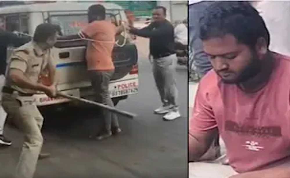 हत्या के आरोपी फैजल पर पुलिस का कहर, क्राइम सीन रिक्रिएशन के दौरान लाठियों से पीटा 1 6A 59 2