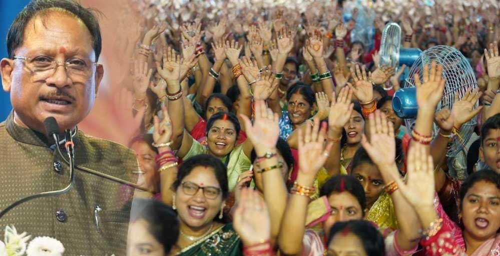 प्रदेश की बहनें आत्मनिर्भरता की नई कहानी लिख रहीं, 13.85 लाख से अधिक महिलाएं बनीं लखपति दीदी - मुख्यमंत्री साय 1 7A 20