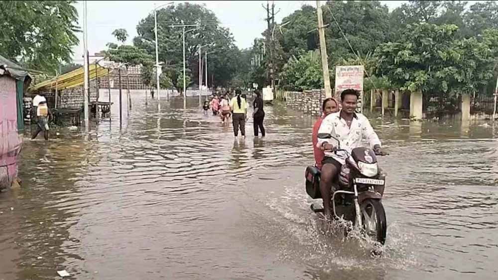 महानदी ने दिखाया रौद्र रूप, शबरी पुल डूबा; शिवरीनारायण का संपर्क हुआ बाधित 1 Chhattisgarh News 02 3 17