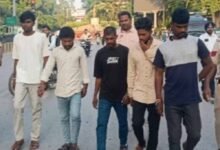 Bilaspur बवाल केस में पुलिस की सख्ती, 5 आरोपियों को लेकर निकाला गया जुलूस 29 Chhattisgarh News 04 1 3