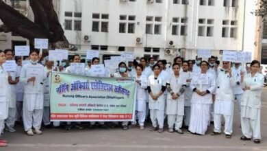नर्सिंग ऑफिसर्स एसोसिएशन ने संविदा नियुक्तियों के खिलाफ खोला मोर्चा, CG में बढ़ा विरोध 4 Chhattisgarh News 10 2 3