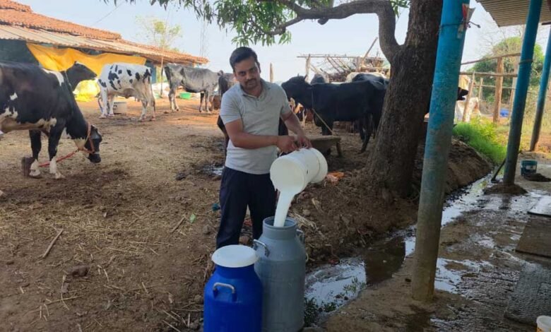 40 से 50 गायों से रोजाना 300 से 350 लीटर दूध का उत्पादन, डेयरी बनी परिवार की मजबूत आजीविका 3 Dairy 03