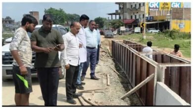 अंबिकापुर-रामानुजगंज हाईवे निर्माण पर बवाल, गुणवत्ता को लेकर नाराजगी; मौके पर रुकवाया काम 2 Ghatiya 01 2