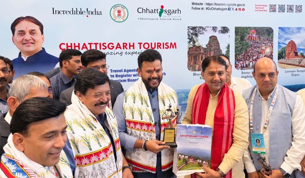 राष्ट्रीय पर्यटन मंच पर छत्तीसगढ़ की गूंज, देश-दुनिया के सामने खुली पर्यटन संभावनाओं की नई राह 1 Turism 05