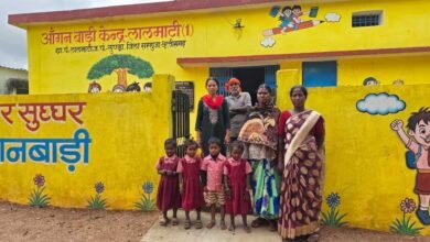 सेवा की कहानी: पहाड़ी कोरवा बस्ती के नन्हे कदमों को मिला बेहतर माहौल, लालमाटी में नया आंगनबाड़ी भवन बना पोषण और सीखने का केंद्र 3 aGAN 05