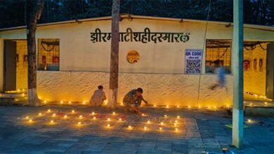 'बस्तर सेवा संकल्प अभियान' के तहत शहीदों की याद में 1986 स्थानों पर जलाए गए दीये 4 iya 0