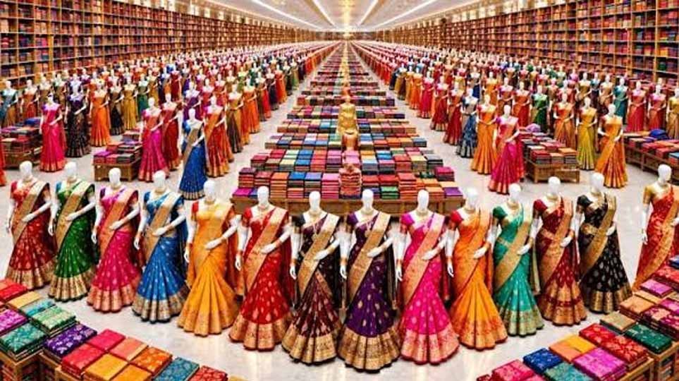 दिवाली और शादी सीजन से पहले झटका, सूरत में साड़ी उत्पादन घटा; ग्राहकों की बढ़ेगी जेब पर मार 1 14A 176
