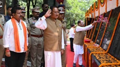 नक्सलवाद के विरुद्ध निर्णायक सफलता हमारे पुलिस और सुरक्षा बलों के शौर्य, साहस और बलिदान का परिणाम : मुख्यमंत्री 2 21A 91