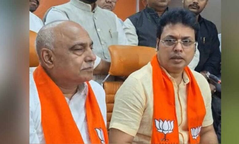 BJP नेताओं को बिप्लब देब की दो टूक, गुटबाजी छोड़ संगठन मजबूत करने पर जोर 3 2A114 1