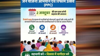 Reform Utsav: 2 अक्टूबर से गांवों में शुरू होगा उत्सव, ग्राम सभा से तैयार होगा विकास का खाका 2 30A 182 2