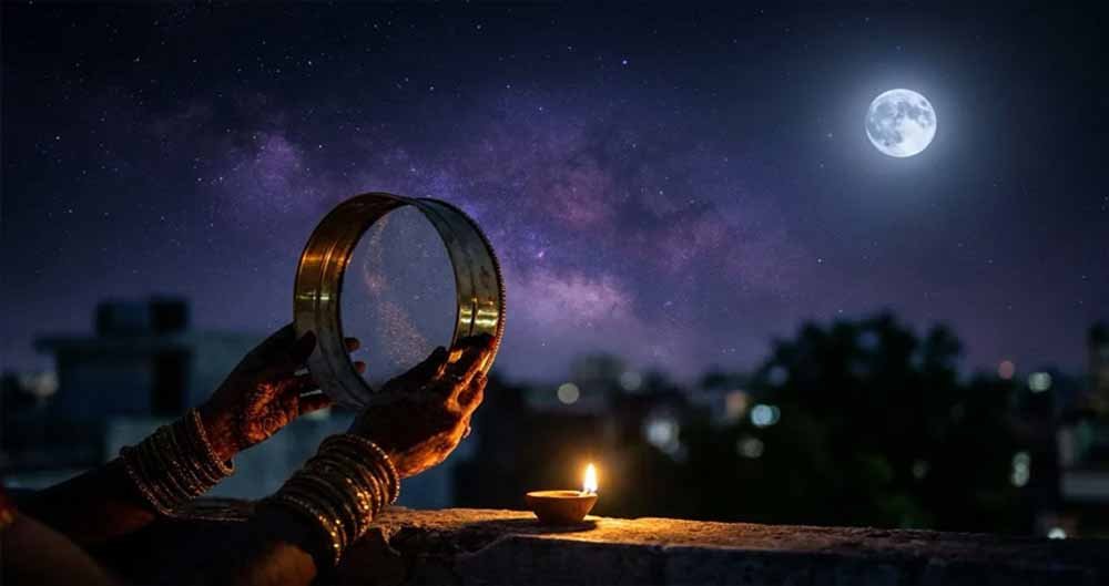 करवा चौथ 2026: करवा फेरना, सुहाग लेना और बायना निकालना क्या है? जानें इन रस्मों का महत्व 1 53 24
