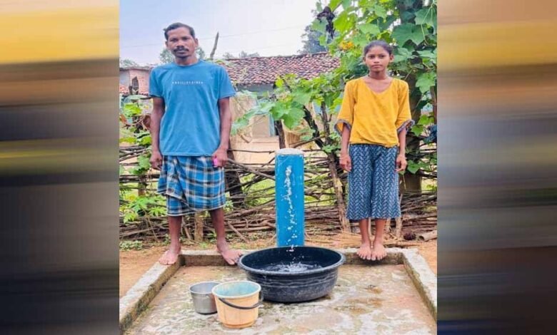 CM साय के नेतृत्व में ‘हर घर जल’ का सपना साकार, डांडजमड़ी के हर घर पहुंचा साफ पानी 4 6A 199 2