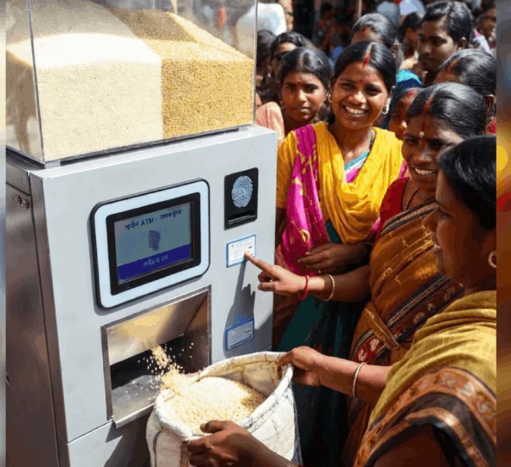 राशन लेने के लिए नहीं करना होगा इंतजार, CG में चावल ATM से मिलेगा अनाज 1 Chhattisgarh News 02 1 23