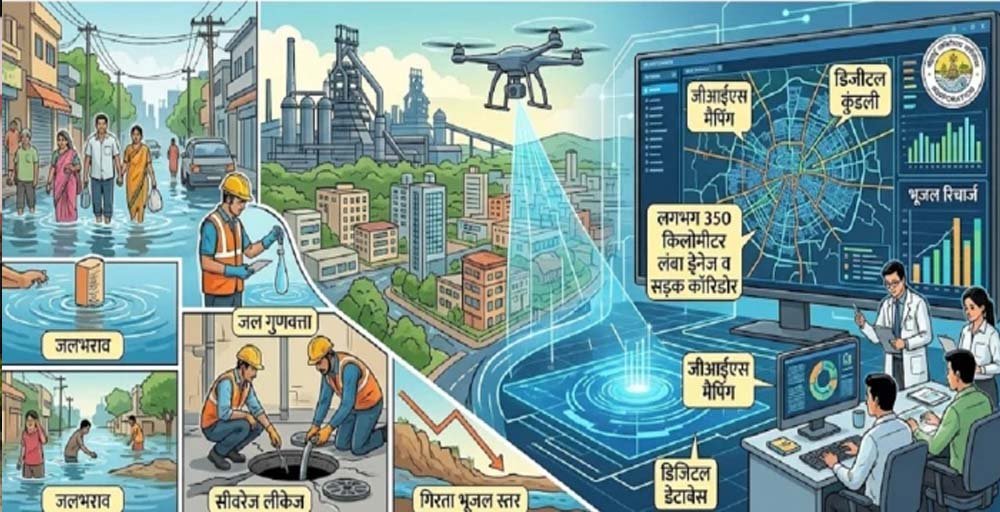 छत्तीसगढ़: भिलाई निगम का बड़ा प्लान, ₹662 करोड़ से बदलेंगी शहर की तस्वीर, 5 परियोजनाओं पर फोकस 1 Chhattisgarh News 04 3 8