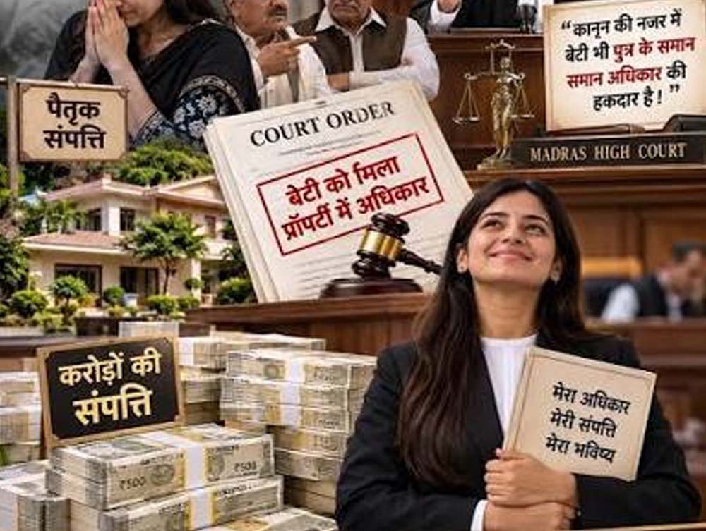 छत्तीसगढ़ हाईकोर्ट का फैसला, बेटी को पैतृक संयुक्त संपत्ति से बेदखल करना गलत 1 Chhattisgarh News 09 1 9