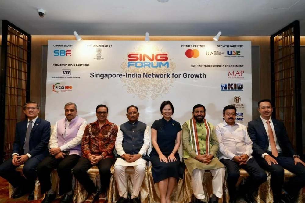 SING FORUM में छत्तीसगढ़ की निवेश संभावनाओं पर CM साय ने की चर्चा, निवेशकों को दिया सहयोग का भरोसा 1 Chhattisgarh News 09 3 1
