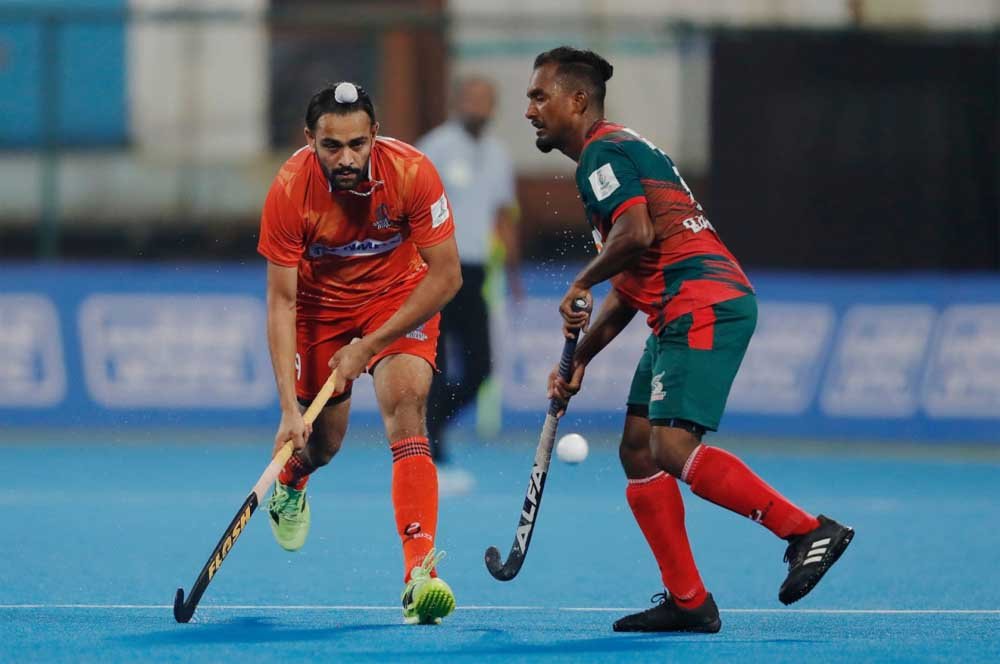 जसकरण सिंह बने 'प्लेयर ऑफ द मैच', अंकतालिका में बैलाडीला बुल्स चौथे और संस्कारधानी स्ट्राइकर्स पांचवें स्था 1 Meach03